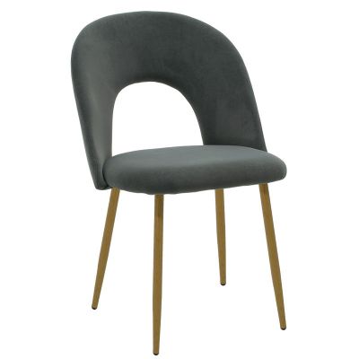 Scaun Jonah, Gri, 57x55x85 cm