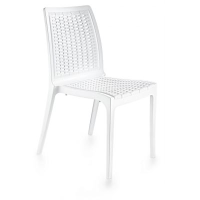 Scaun, Okko, Rattan, Alb