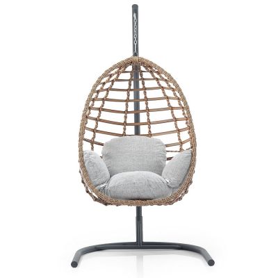 Balansoar scaun suspendat  rattan exterior interior 205x110x95 cm