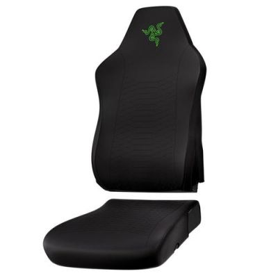Husa pentru scaun gaming Razer RC81-04430100-R3M1 pentru Iskur V2 X (Negru/Verde)