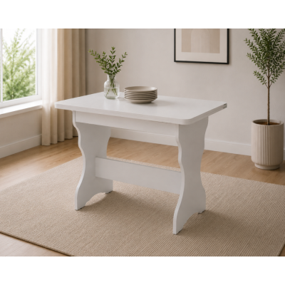 Masa Bucatarie KC-3 Alb Extensibila 90x59x74 cm