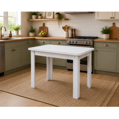 Masa bucatarie KC-6 Alb 100x60x74 cm