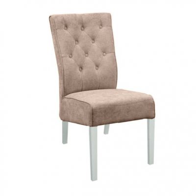 Scaun Casablanca, Bej, Finisaj Crem, 44 x 62 x 99.5 cm