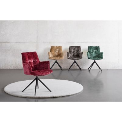 SCAUN CU BRAțE in negru, fruct de pădure SCAUN CU BRAțE in negru, fruct de pădure