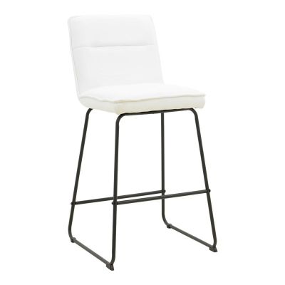Scaun de bar Essential Alb 53x64.5x107 cm