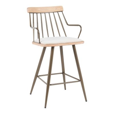 Scaun de bar Posse Bej 48x54x92.5 cm