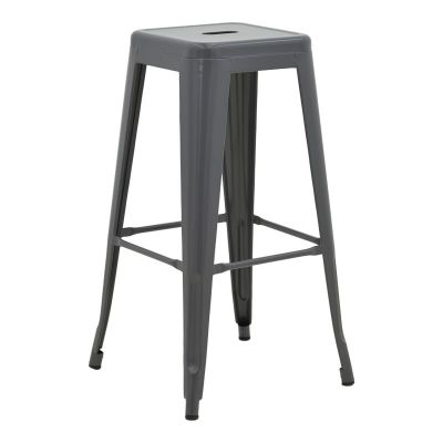 Scaun de bar Utopia Gri 42x42x76 cm