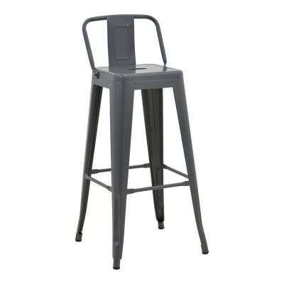 Scaun de bar Utopia Gri 42x42x97 cm