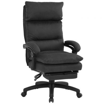 SCAUN DIRECTORIAL in microfibră antracit