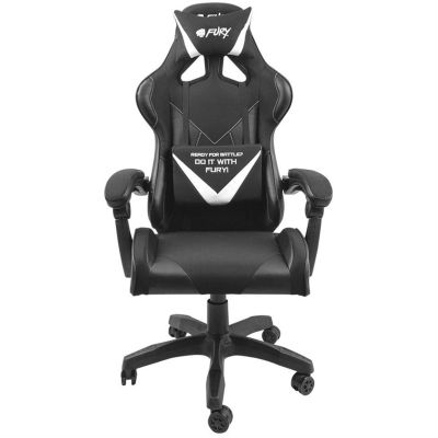 Scaun gaming Fury Avenger L Black-White Scaun gaming Fury Avenger L Black-White