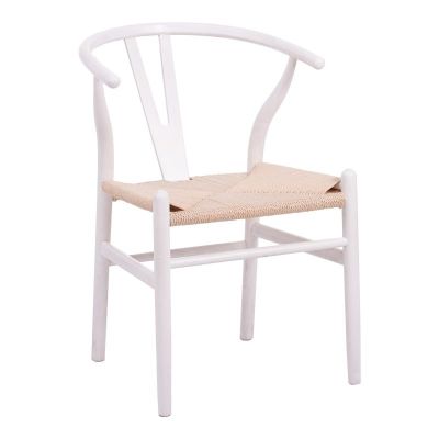 Scaun Wishbone Natural 53.5x57x74 cm