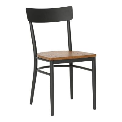 Scaun Zerca Gri inchis 49x44x82 cm