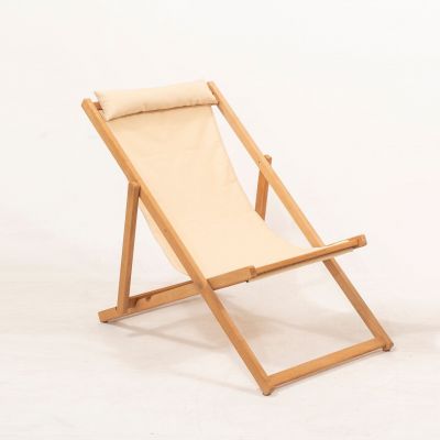Sezlong de gradina, Meya Dekor, MYN04, 59x90x44 cm, Lemn, Crem Sezlong de gradina, Meya Dekor, MYN04, 59x90x44 cm, Lemn, Crem
