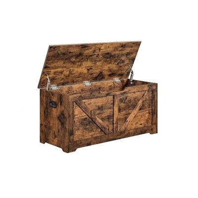 Cufar de depozitare, Vasagle, 100 x 40 x 46 cm, LSB060T01, Maro Rustic