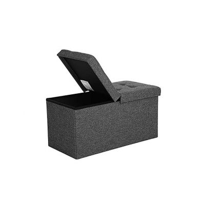 Cutie depozitare, Songmics, 80L, 300 Kg, LSF46GYZ, 76 x 38 x 38 cm