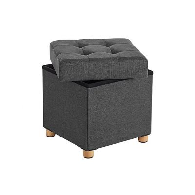 Cutie depozitare, Songmics, LSF14GYZ, Gri, 38 x 38 x 40 cm