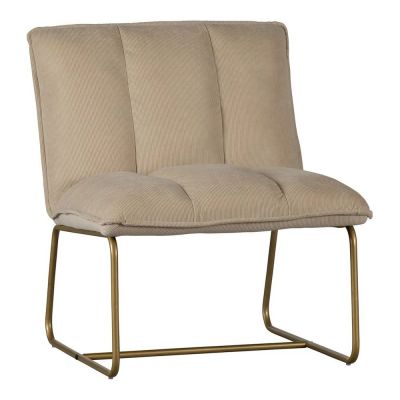 Fotoliu cu structurÄaurie WOOOD Fie, bej