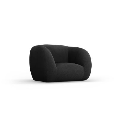 Fotoliu gri Ã®nchis cu tapiÈu009Berie din stofÄbouclÃ© Essen âu0080Cosmopolitan Design