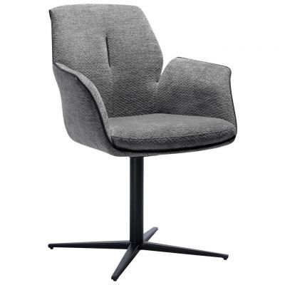 SCAUN CU BRAțE in gri