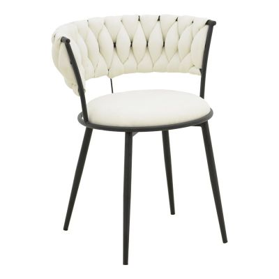 Scaun cu brate Alkia I Ecru 57x58.5x72 cm