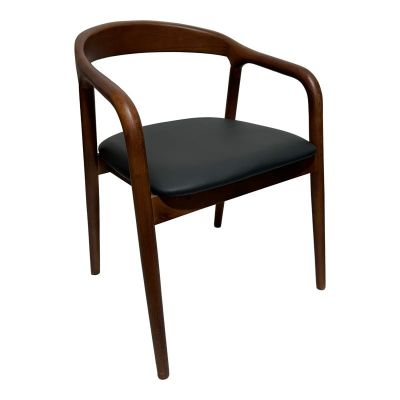 Scaun cu brate Hogie Maro inchis 61x60x76 cm