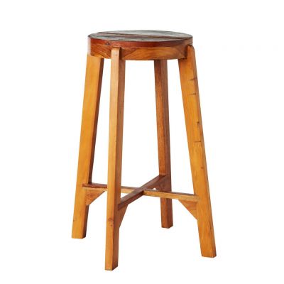 Scaun De Bar din maro, multicolor