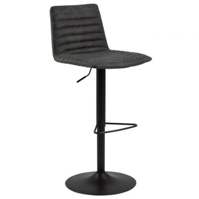 Scaun De Bar din textil, gri închis