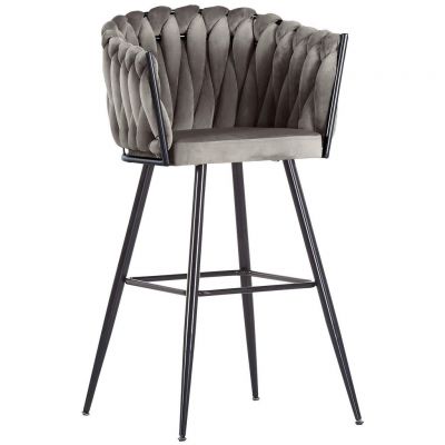 Scaun de bar in antracit