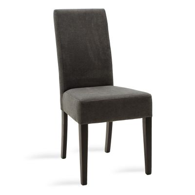 Scaun Model Ditta, Gri inchis/Wenge, 45x58x96 cm