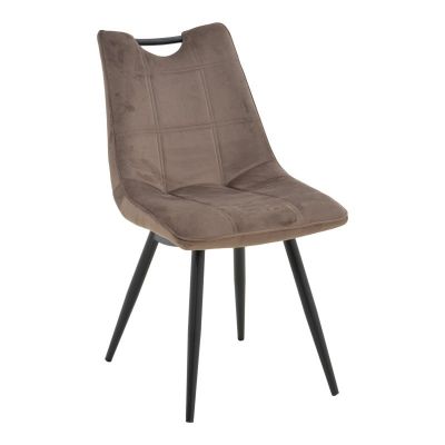 Scaun Model Nely, Maro/Negru, 47x61x85 cm