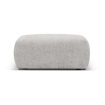 Taburet gri deschis Matera – Cosmopolitan Design