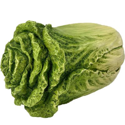 TABURET in piatră verde, alb