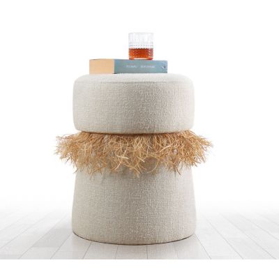 Taburet Rida Bej 45x47 cm