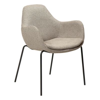 Fotoliu bej cu tapiÈu009Berie din Èu009BesÄu0083turÄbouclÃ© Zimmer âu0080DAN-FORM Denmark