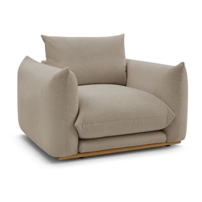 Fotoliu bej Ernest âu0080Bobochic Paris