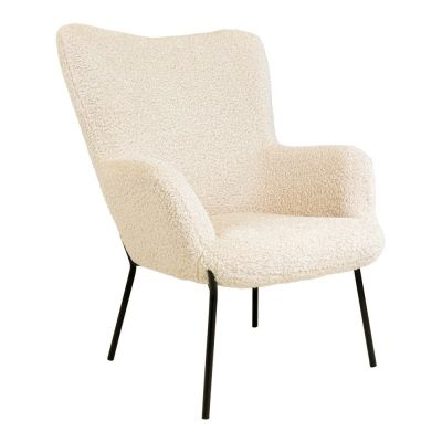 Fotoliu crem cu tapiÈu009Berie din blanÄartificialÄGlasgow âu0080Bonami Essentials