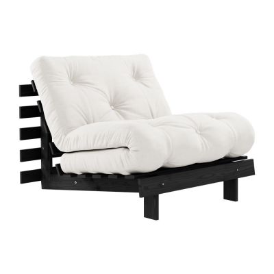 Fotoliu crem Roots Black Night – Karup Design