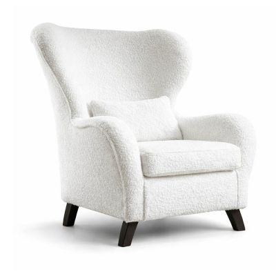 Fotoliu cu spÄu0083tar Ã®nalt alb Miuf - Miuform