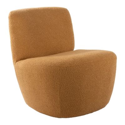 Fotoliu galben cu tapiÈu009Berie din Èu009BesÄu0083turÄbouclÃ© Ada âu0080Leitmotiv