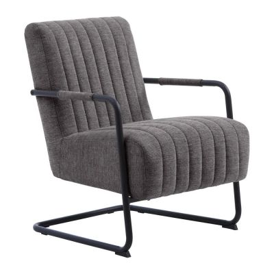 Fotoliu gri Ã®nchis Trout âu0080Unique Furniture