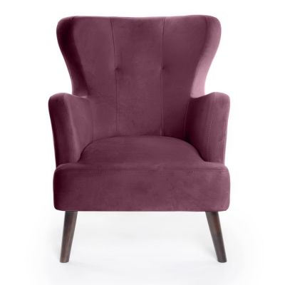 Fotoliu mov wing cu tapițerie din catifea Noemye – Bonami Selection