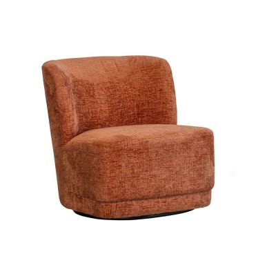 Fotoliu portocaliu cu tapiÈu009Berie din catifea Atty âu0080WOOOD