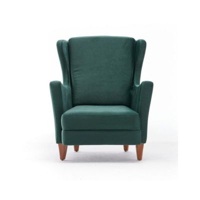 Fotoliu wing verde Lola Brejer âu0080Artie