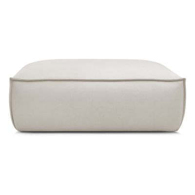 Taburet bej cu tapițerie din imitație de piele Boheme – Bobochic Paris