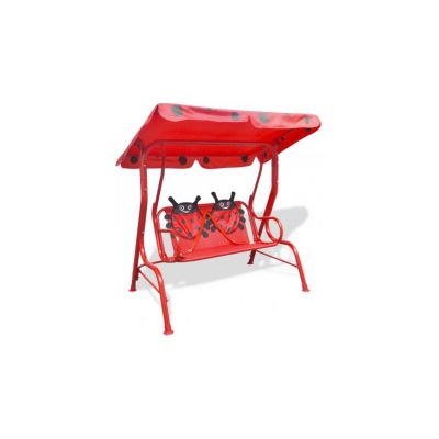 Balansoar leagan pentru copii, rosu