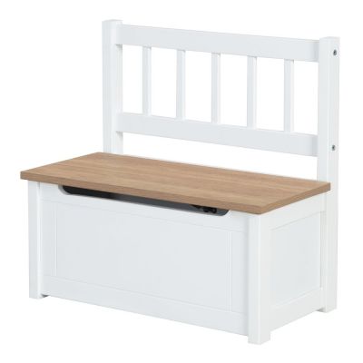 Bancă de copii albă Woody – Roba