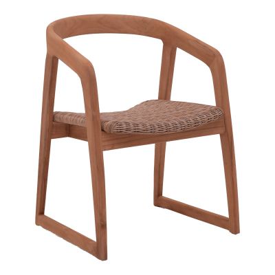 Fotoliu de gradina Somalia Boho  Natural 57x62x80 cm