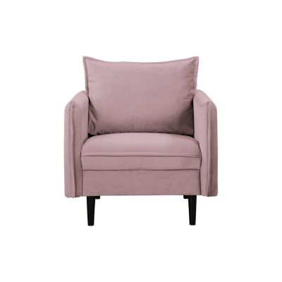Fotoliu mov lavandă cu tapițerie din catifea Juli – Ropez