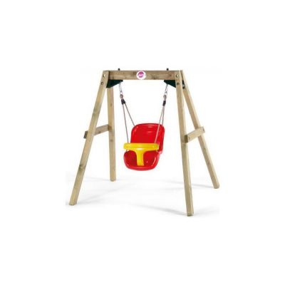 Leagan bebelusi din lemn Baby Swing Plum