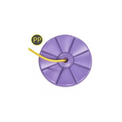 Leagan rotund din plastic PP lila